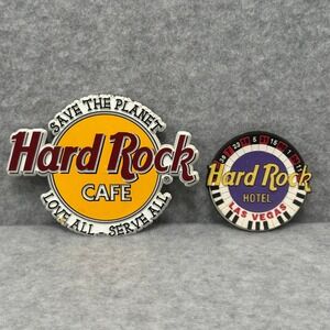 VTG Hard Rock Cafe Save the Planet‎ Logo Magnet Hard Rock Hotel Las Vegas Magnet